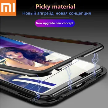 

Original for xiaomi redmi note 8 pro case Magnetic Adsorption Metal Case for redmi note 5 6 7 note 5/ 6/7/8 pro 7 7a y3 k20 f1