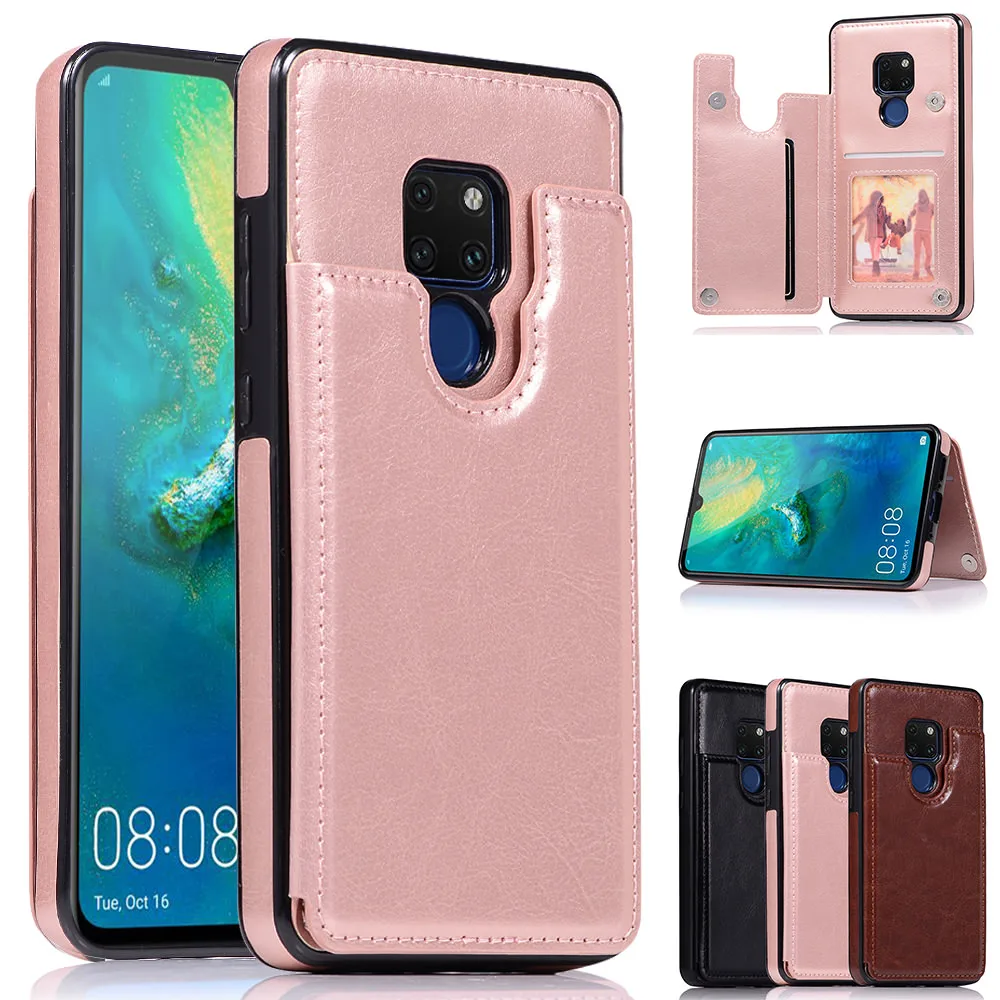 Флип-кошелек LCHULLE из искусственной кожи чехлы для Huawei P30 Pro Mate 20 Lite карманы карт