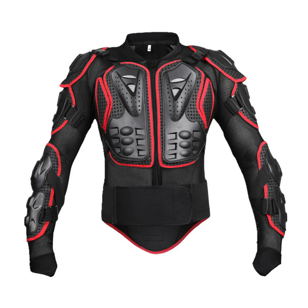 WOSAWE Спортивная мотоциклетная Броня Защитная куртка поддержка тела повязка для мотокросса Защитная Экипировка нагрудная Лыжная защита - Цвет: BC201R