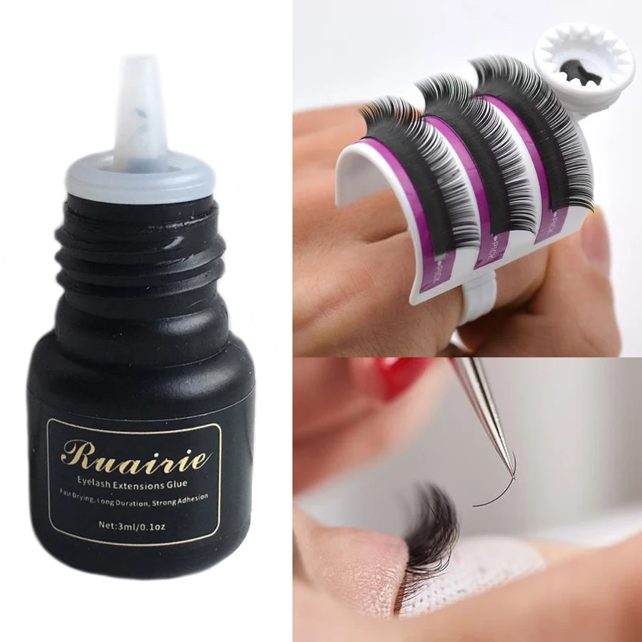

3ml Eyelashes Glue For Makeup High Quality Individual Eyelashes Glue Fast Dry Most Powerful Eyelashes Extension Glue