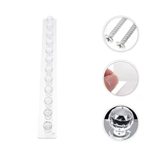 

Acrylic Jewelry Hanger Transparent Necklace Organizer Wall-mounted Jewelry Hook