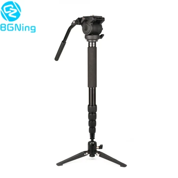 

BGNing Professional Monopod Tripod Portable Camera Stand Hydraulic Head Tripod Stand Unipod Holder for DSLR Camcorder 10kg Load