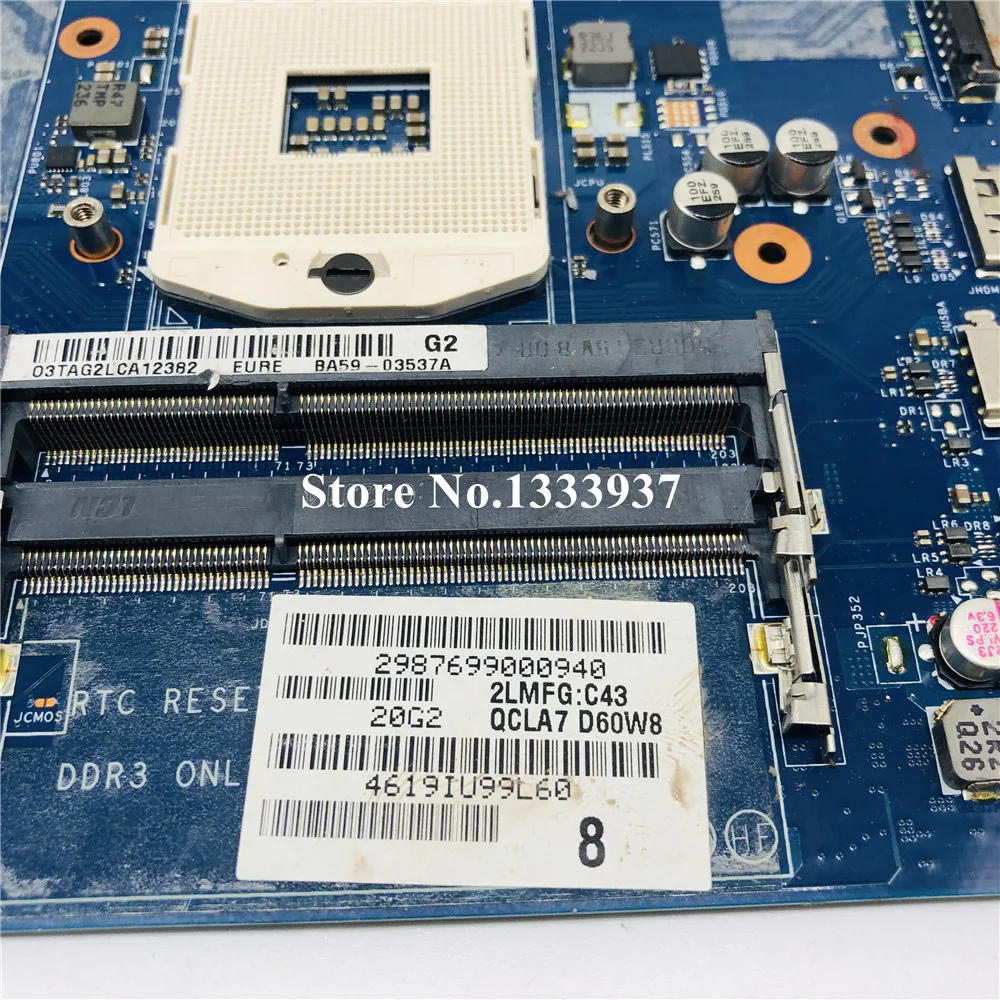 QCLA4 LA-8861P mainboard BA59-03537A For Samsung NP350 NP350V5C NP 350V5X laptop motherboard