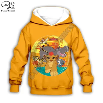 

Kids The Lion King 3D print Cartoon Simba hoodies baby zipper Sweatshirts boy girl clothing HAKUNA MATATA pullover Pants
