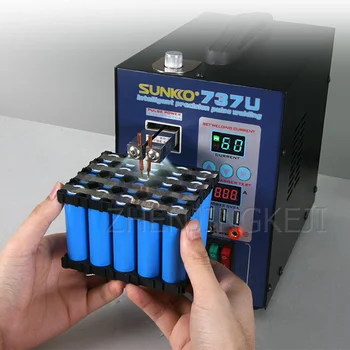 Buy Spot Welding Small Handheld Accurate Digital Display Lithium Battery Butt Welder Charger High Power 2500W Pulse Resistance 220V