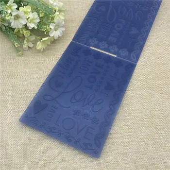 

Flower love DIY Plastic Embossing Folders for DIY Scrapbooking Paper Craft/Card Making Decoration Supplies