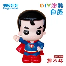 E038 [Высота 22 см "пятьсот различные дополнительные DIY винил борцовка не плохой негипсовая кукла цветной рисунок