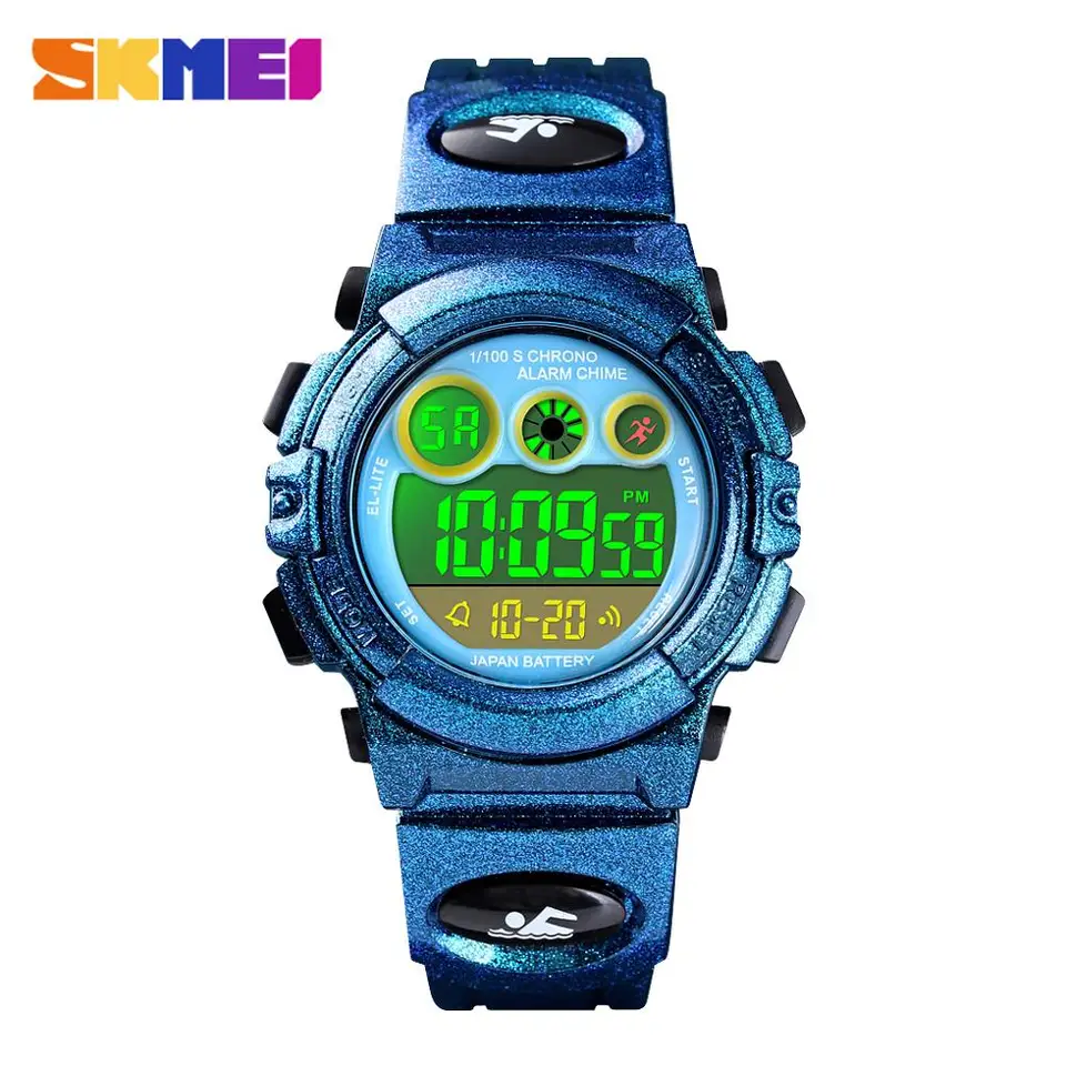 girls watch with alarm