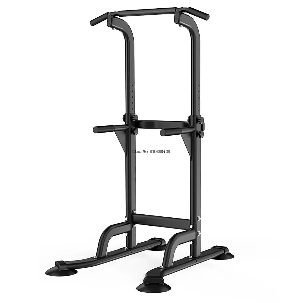 Regolabile In Altezza Pull Up Dip Station Power Tower Pull Up Bar Multifunzione Home Gym Allenamento Per La Forza Stazione Di Allenamento Fitness