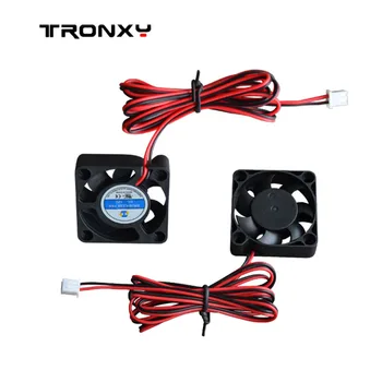 

2PCS Tronxy Extruder cooling fans Ultimaker 2 Print Head Fan 40X40X10mm DC12V 3d Printer accessories Fan impressora 3d Parts