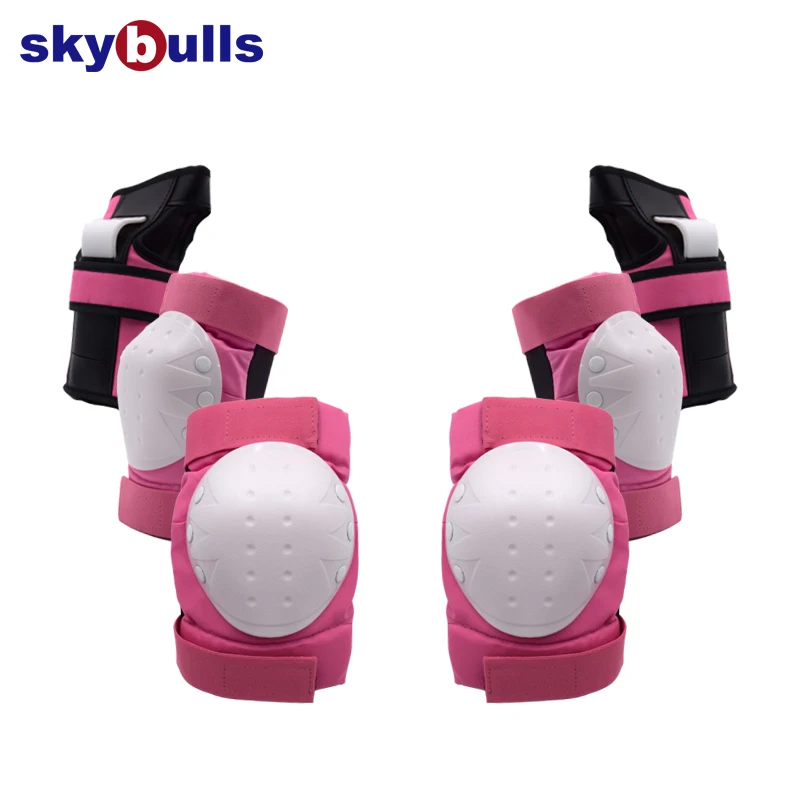 Skybulls 6 шт./компл. катание защитное Шестерни налокотники велосипед скейтборд наколенники протектор для мужчин Для женщин спортивные безопасностные Шестерни