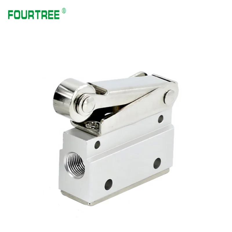 2 Position 3 Way Pneumatic Mechanical Valve Push Button Switch G1/8 For Air Systems