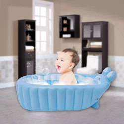 Baignoire gonflable pour bébé de 0 à 2 ans, accessoires pour nouveau né, jouets de piscine 