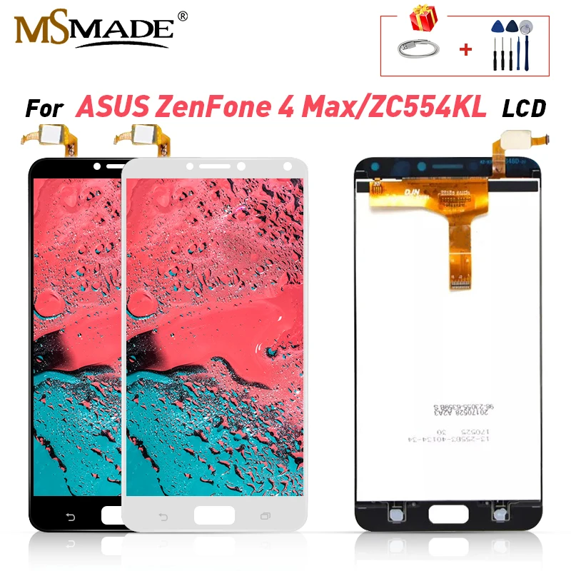 

Original LCD For Asus Zenfone 4 Max ZC554KL LCD Touch Screen Digitizer Display Replacement Assembly Parts For Asus ZC554KL LCD