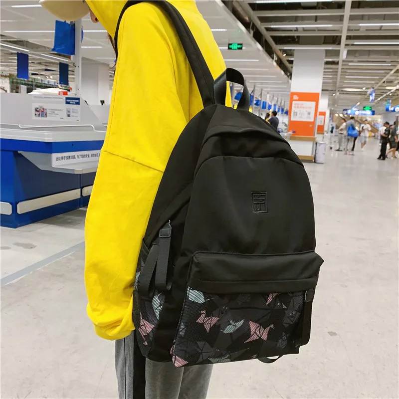 

New Fashion Women Backpack Large Capacity College School Bagpack Travel Bags For Teenage Girls Softback Mochila Escolar