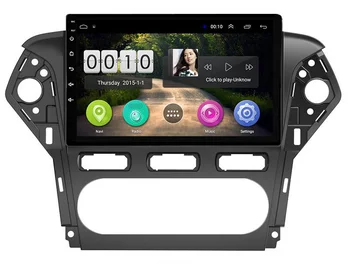 

10.1" rotate vertical screen quad-core android 8.1 Car GPS radio Navigation for ford Mondeo 2011-2013