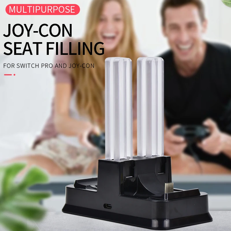 Данные лягушка 4 в 1 зарядная док-станция для nintendo Switch Joy-con геймпад светодиодный контроллер зарядная подставка для kingd Switch NS Pro