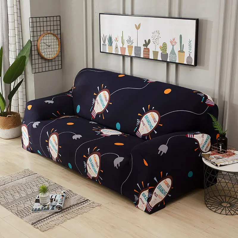 Pattern 19 Чехлы для дивана, все включено, Нескользящие секционные эластичные Чехлы для дивана, диван, полотенце, кресло, угловой диван, 1 шт - Цвет: Pattern 19