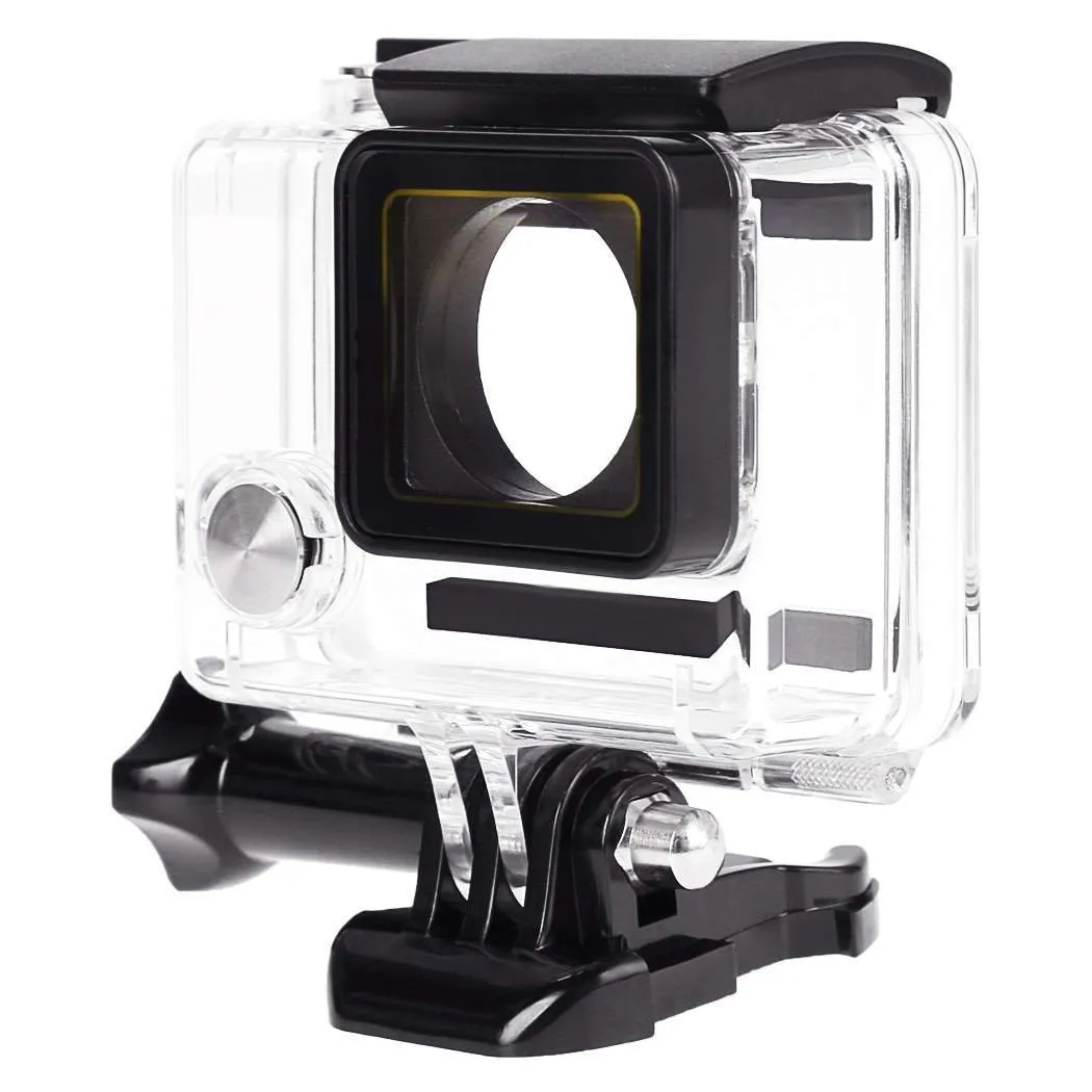 Прозрачный подводный водонепроницаемый Дайвинг камера корпус чехол для Gopro Hero 4