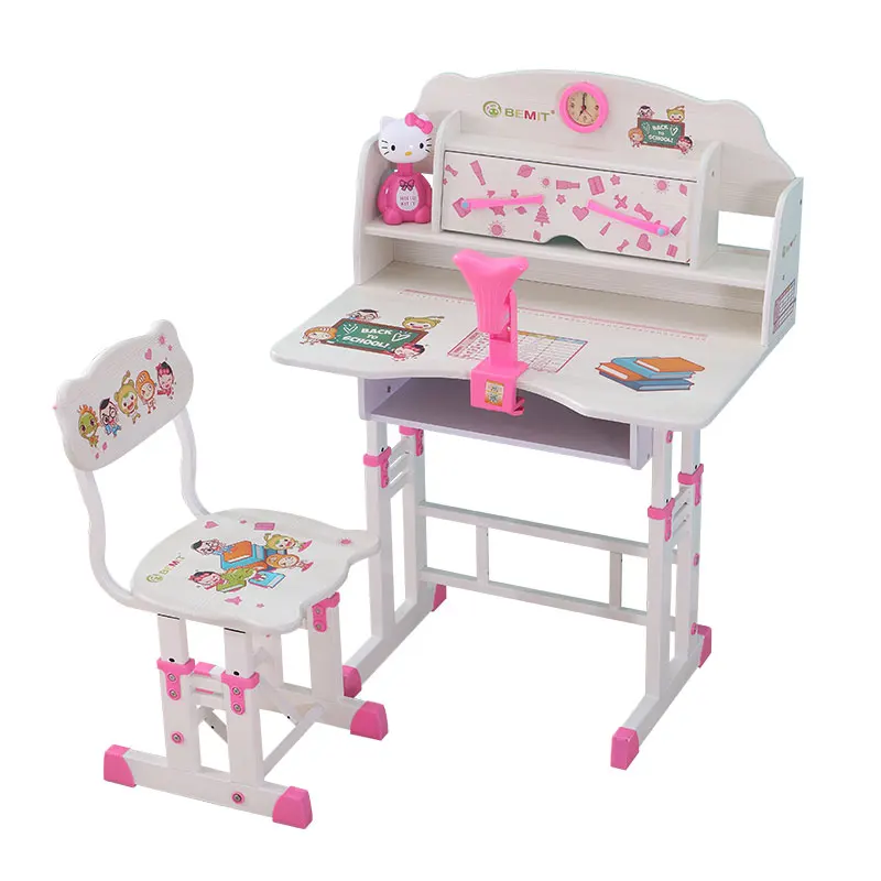 

Learning table, children's desk, bookcase combination, boys, girls, desks, primary school desks and chairs.