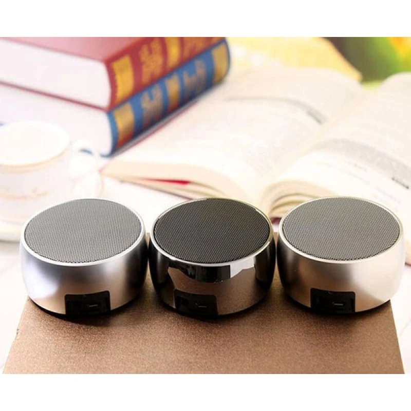 3 Вт Металлический Мини Soundbox тяжелый бас Портативный беспроводной Bluetooth динамик