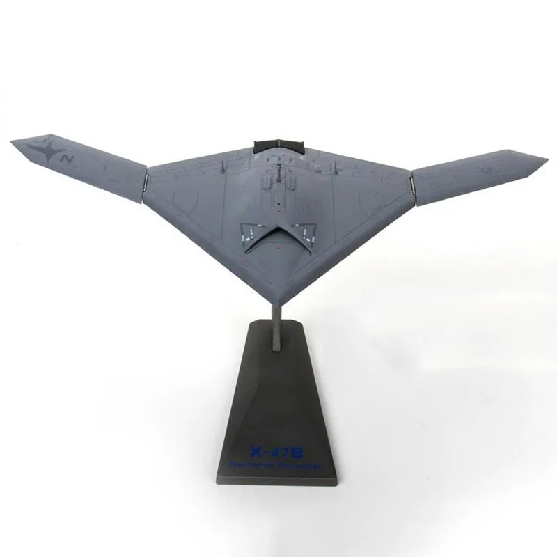 1/72 масштаб 16 см Northrop Grumman X-47B Millitary беспилотный летательный аппарат БПЛА модель игрушка армейский истребитель самолет модели