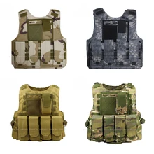 Детская Боевая камуфляжная армейская солдатская пуленепробиваемая жилетка, детская тактическая броня, военная форма, спецназ, карнавальный костюм