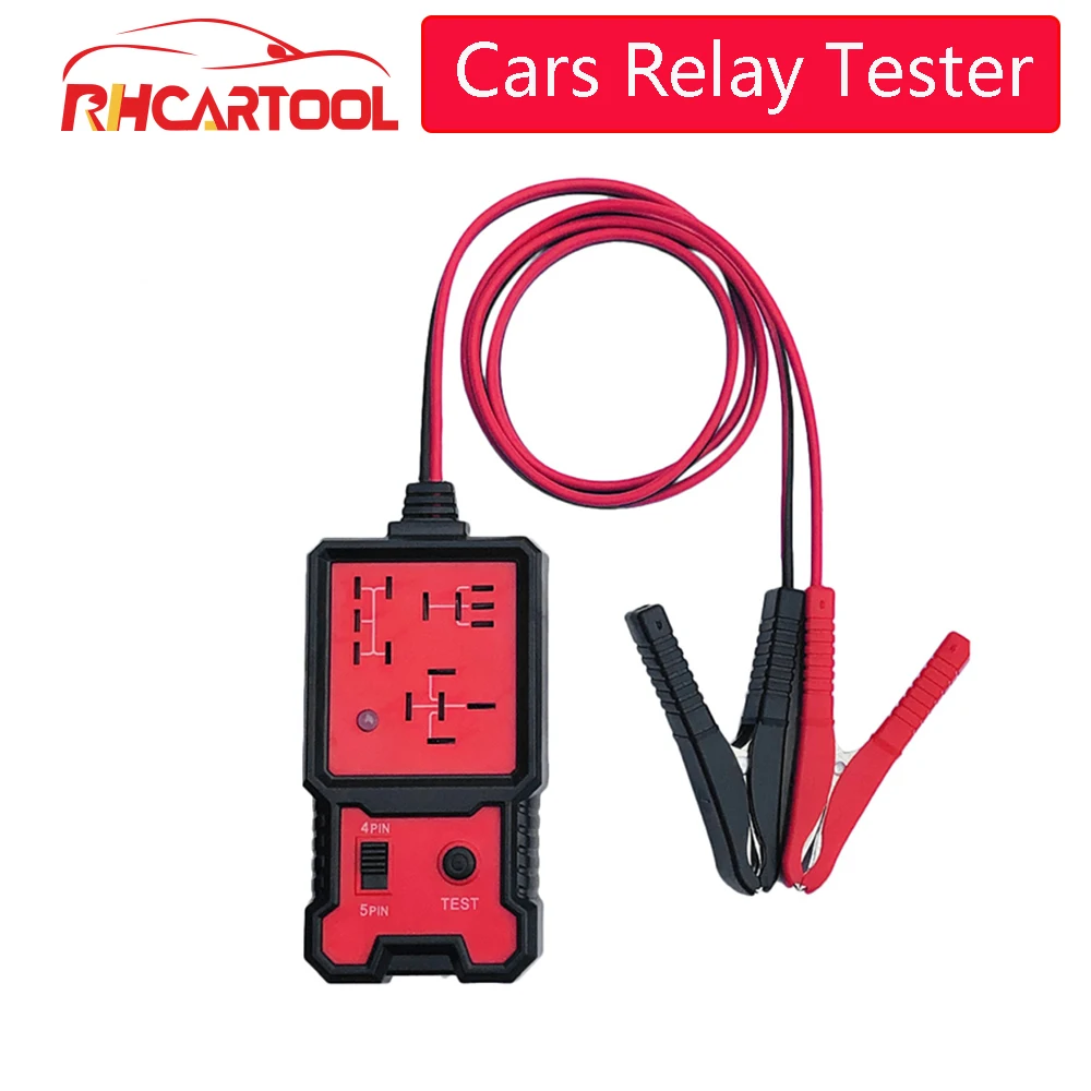 

OBD2 Universal 12V Cars Relay Tester Relay Testing Tool Auto Battery Checker Accurate Diagnostic Tool Portable Automotive Parts