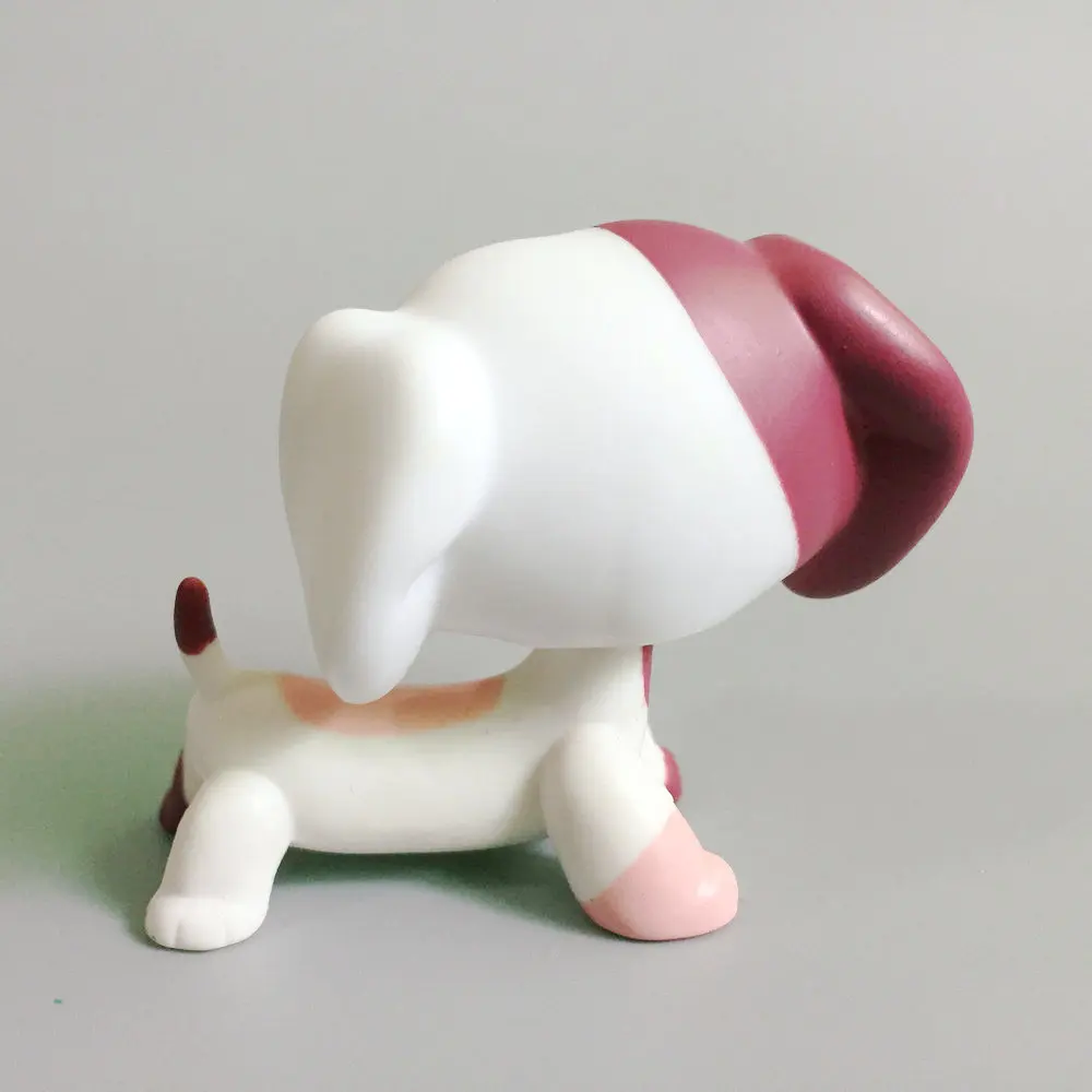 Littlest Pet OOAK такса собака ручная роспись фигурка для ребенка игрушка подарок N2202