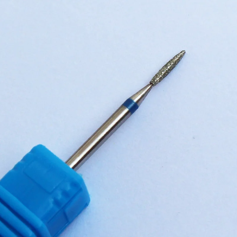 ASWEINA 2 шт./компл. Алмазных фрез для маникюра/педикюра корунд ротационных напильников из фрезерно-маникюрный Фрезер для ногтей, сверлильный аксессуары для ногтей и набором инструментов для чистки