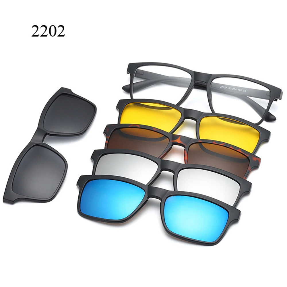 In Clip Magnetic Sunglasses Clip On Glasses Frame Eyeglasses Frames ...