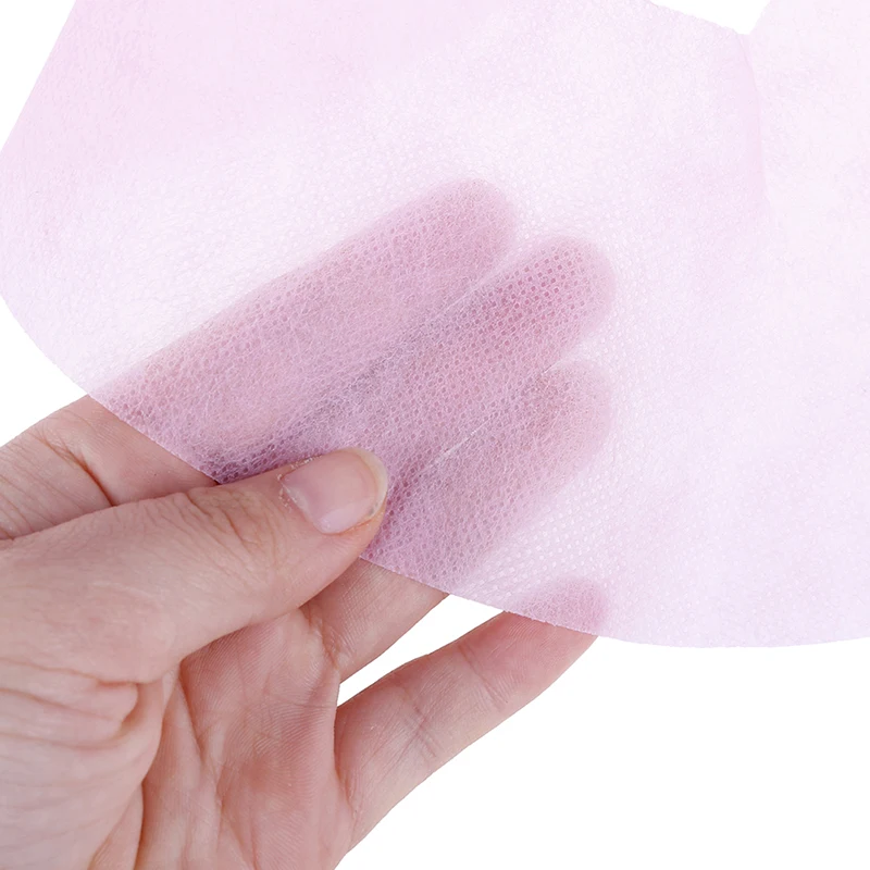 Facial Care Tools 100Pcs/Set Disposable Non Woven Fabric Face Pad Spa Pillow Cover SPA Rest Overlay Massage Table Hole Cover