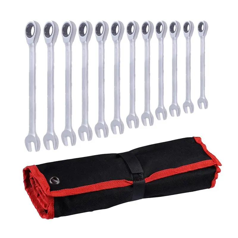 

Promotion! 12pc The Key Ratchet Spanners Combination Wrenches Set Of Auto Repair Hand Tool For Cars Kit D6105