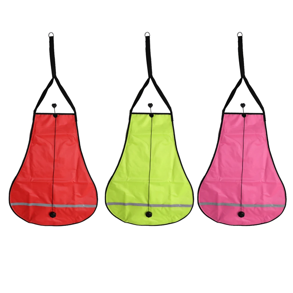 

Lifting Salvage Bag Nylon 140lbs with Diving Pressure Relief Valve Dive Lifting Pressure Relief Valve Rescue Bags
