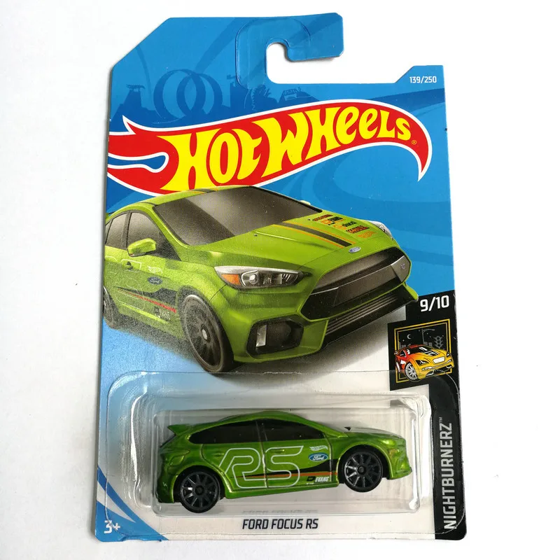 Горячие колеса 1:64 Автомобиль FORD FOCUS RS Forza Мотоспорт коллектор издание металл