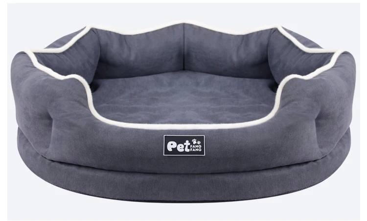 Four Seasons Pet Kennel Soft Velvet Pet Nest For Cats Dogs Washable Pet Dog Sleeping Mat Memory Cotton Dogs Sofa Bed Cats Nest (15)