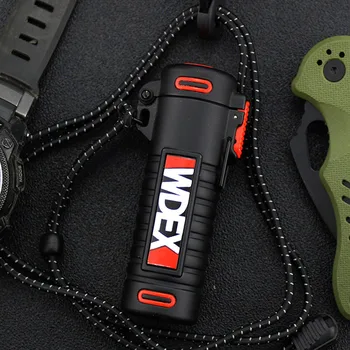 

Outdoor Use IP67 Waterproof Windproof Arc Pulse Plasma Cigarette Smoking Lighter USB Charging Electric Metal Lighter mens gift