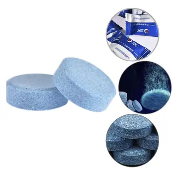 

A100pcs Condensed Effervescent Tablet Wiper Washer Water Solid Wiper Auto Windshield Glass Conventional Cleaner