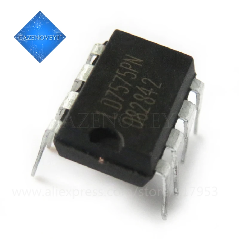

10 шт./партия LD7575PN LD7575 DIP-8 новая Оригинальная фотография