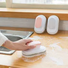 

Magic Kitchen Sponge Brush Melamine Sponge Cleaning Brush Descaling Knife Pan Pot Cleaner Strong Decontamination Brushes