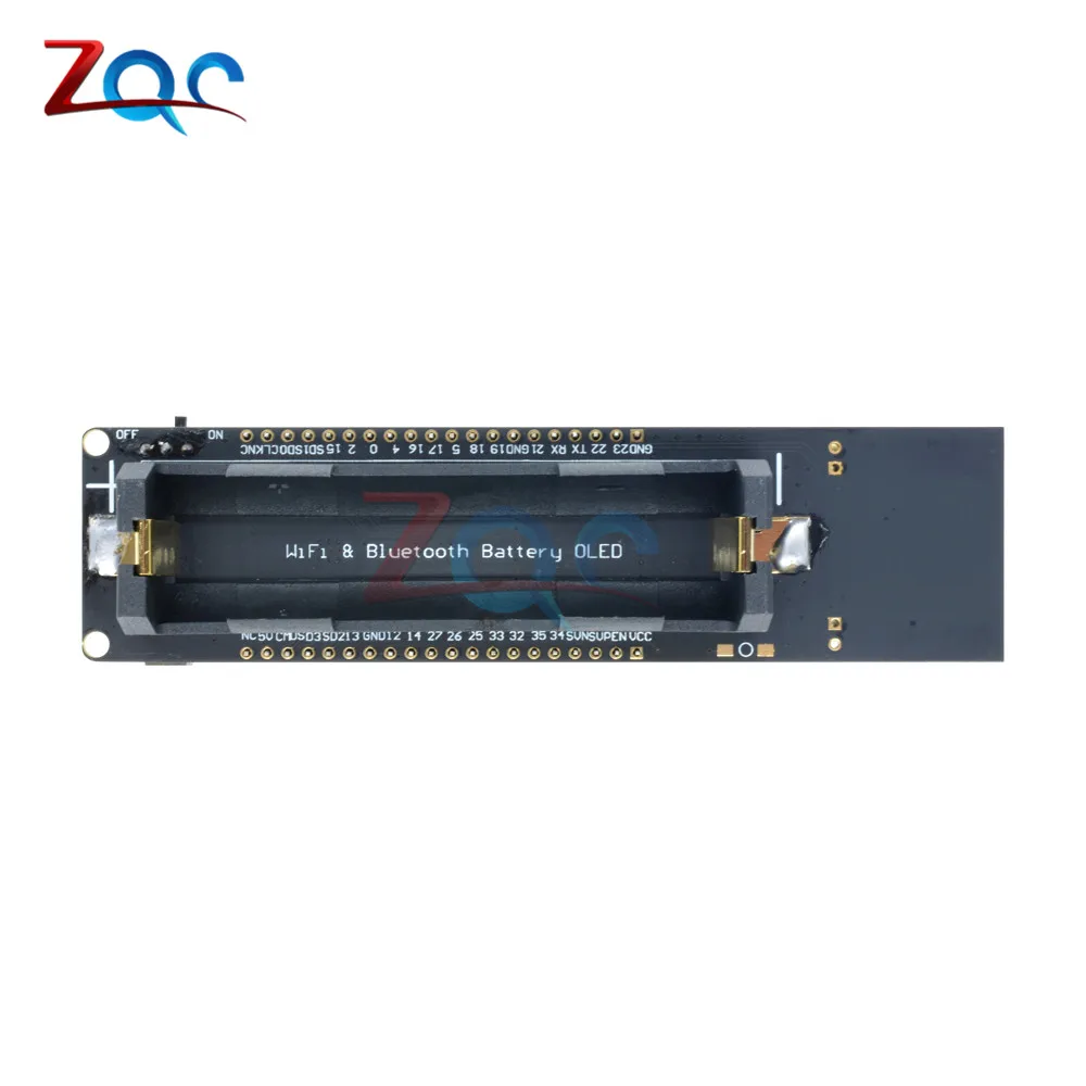 0 96 дюймовый OLED ЖК дисплей ESP32 ESP 32 ESP8266 CP2102 WiFi Bluetooth модуль 18650 литиевая батарея