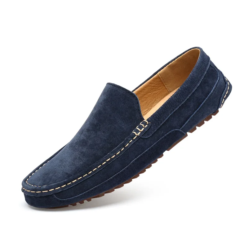 Мужские мокасины из натуральной кожи мужские лоферы Zapatos De Hombre Повседневная