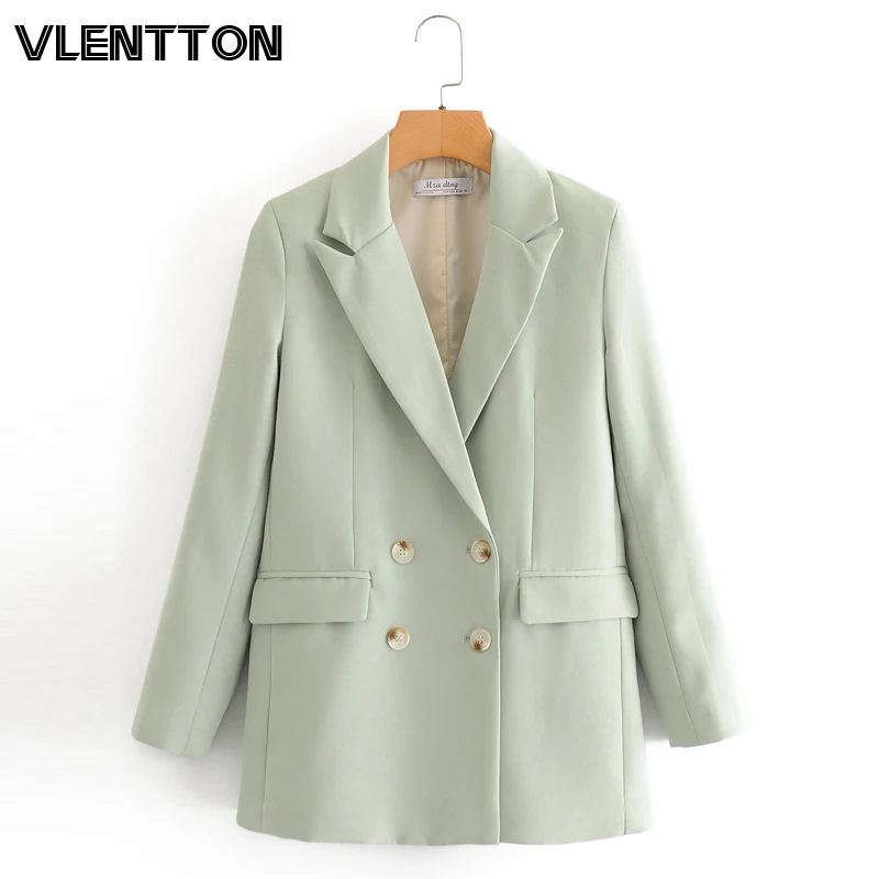 

2020 Spring Autumn Office Lady Blazers And Jackets Women Solid Button Korean Suit Coat Female Outwear Tops Casual Blazer Mujer