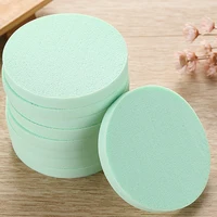 20pcs/pack Women Foundation Powder Smooth Sponge Puff Dry Wet Use Pro Makeup Facial Face Cleaning Pad Tools Round Shape 2