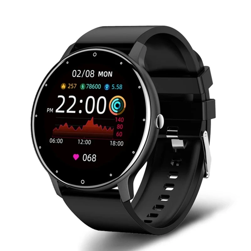 2021New Smart Watch For Men Full Touch Screen Sport Fitness Watch Women IP67 Waterproof Bluetooth For Android ios smartwatch Men