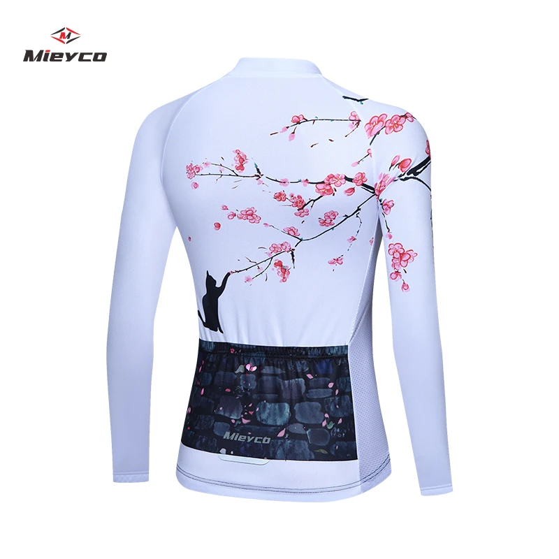 Cycling Jersey MTB Jersey Bicycle Team Cycling Shirt Women Long Sleeve Bike Wear Summer Mieyco