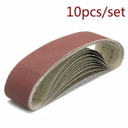 Bandes abrasives de ponçage, grain 40 915, 50x600mm, 10 pièces 