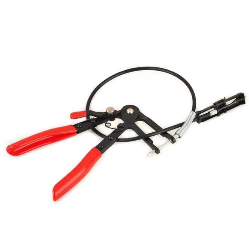 

Auto Vehicle Tools Cable Type Flexible Wire Long Reach Hose Clamp Pliers For Car