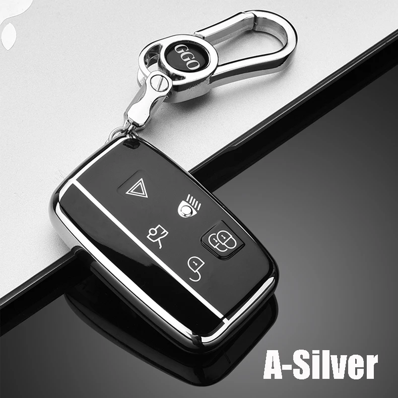 Чехол для ключей ZOBIG из ТПУ для Land Rover A9 Range Rover Sport 4Evoque freelander 2 для Jaguar XE XJ Xjl XF C-X16