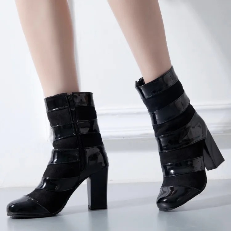 

Big Size 9 10 11 12 13 14 15 16 boots women shoes ankle boots for women ladies boots shoes woman winter Spell color thick with